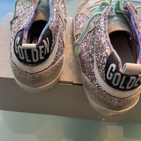 Woman’s golden goose snicker size 40 purple white - Picture 5 of 8